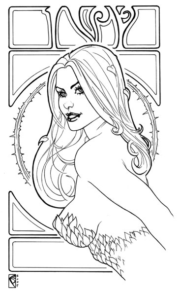 Illustration for article titled Art Nouveau Heroes, Heroines and More